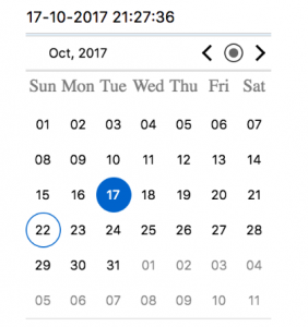 angular get today date