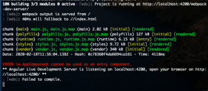 Angular CLI commands – ng serve – Angular Awesome